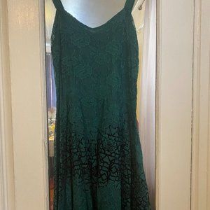 Free People Sample Sale Green Dress